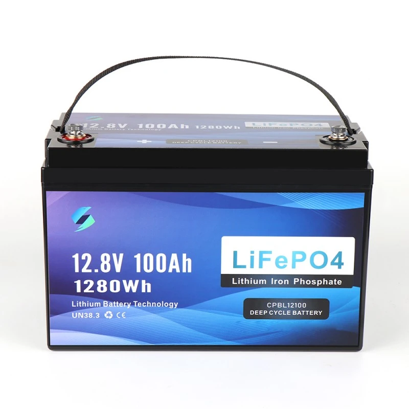 12.8V 100Ah Marine LiFePO4 Battery