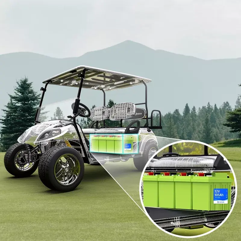36V 105Ah Modular LiFePO4 Battery