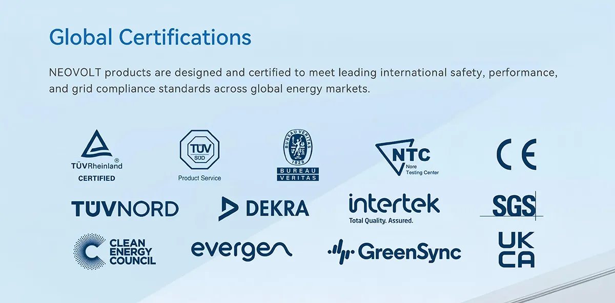 Certifications